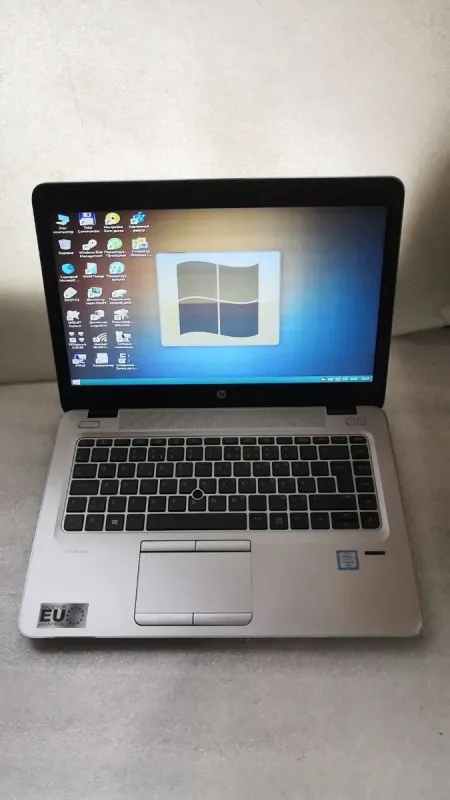 Ультрабук Б-класс HP EliteBook 840 G3 / 14" TN / Core i5-6200U (2(4) ядра по 2.3-2.8GHz) / 8GB DDR4 / 192GB SSD / HD Graphics 520 / WebCam / FingerPrint б/в - зображення 2