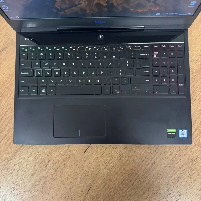 Ігровий ноутбук Dell G7 7590 / 15.6" (1920x1080) IPS / Intel Core i7-9750H (6 (12) ядер по 2.6 - 4.5 GHz) / 16 GB DDR4 / 500 GB SSD / nVidia GeForce RTX 2060, 6 GB GDDR6, 192-bit / WebCam б/в - зображення 7