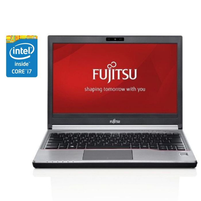 Ноутбук Б-клас Fujitsu LifeBook E733 / 13.3" (1366x768) TN / Intel Core i7-3632QM (4 (8) ядра по 2.2 - 3.2 GHz) / 8 GB DDR3 / 256 GB SSD / Intel HD Graphics 4000 / WebCam / Win 10 Pro б/в - зображення 1