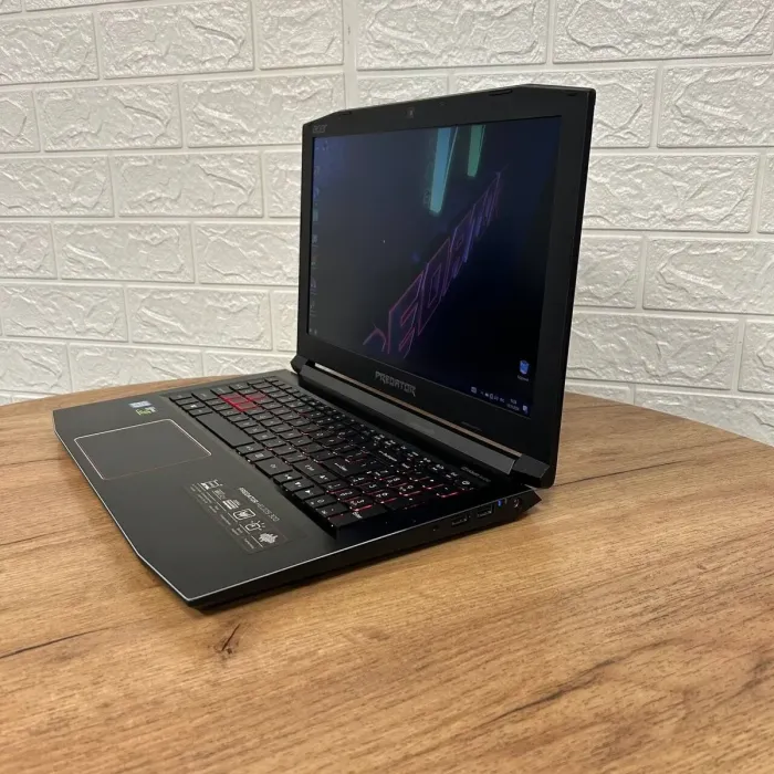 Ігровий ноутбук Б-клас Acer Predator Helios 300 PH315-51 / 15.6" (1920x1080) IPS / Intel Core i7-8750H (6 (12) ядер по 2.2 - 4.1 GHz) / 16 GB DDR4 / 256 GB SSD / nVidia GeForce GTX 1060, 6 GB GDDR5, 192-bit / WebCam б/в - зображення 5
