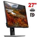 Монітор Dell UltraSharp U2717D / 27" (2560x1440) IPS / 1x HDMI, 2xDP, 1xminiDP, 5x USB 3.0, 1x USB Type-B / VESA 100x100 / Pivot б/в