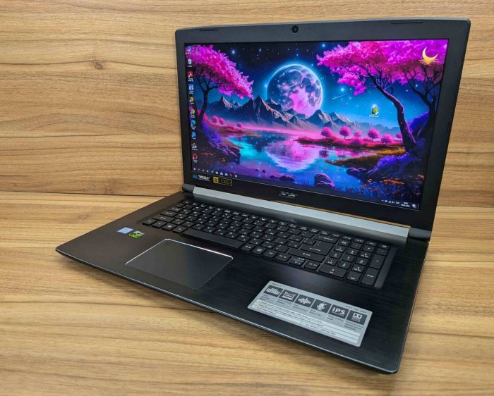 Ігровий ноутбук Acer Aspire 7 A717-72G / 17,3" (1920x1080) IPS / Intel Core i7-8750H (6 (12) ядер по 2,2 - 4,1 ГГц) / 16 ГБ DDR4 / 512 ГБ SSD / nVidia GeForce GTX 1060, 6 ГБ GDDR5, 192-біт / Веб-камера / Windows 10 б/в - зображення 5