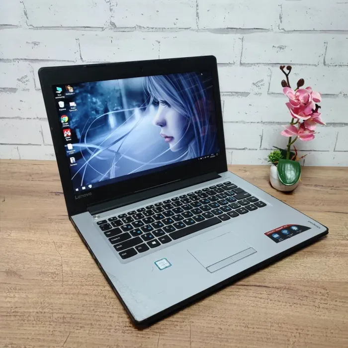 Ноутбук Б-клас Lenovo IdeaPad 310-14ISK / 14" (1366x768) TN / Intel Core i5-6200U (2 (4) ядра по 2.3 - 2.8 GHz) / 8 GB DDR4 / 128 GB SSD / Intel HD Graphics 520 / WebCam / DVD-ROM б/в - зображення 2