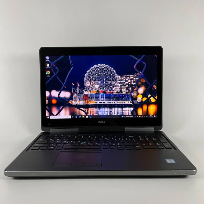 Мобільна робоча станція Dell Precision 7520 / 15.6" (1920x1080) IPS Touch / Intel Core i7-7820HQ (4 (8) ядра по 2,9 - 3,9 ГГц) / 16 ГБ DDR4 / 512 ГБ SSD / nVidia Quadro M2200, 4 ГБ GDDR5, 128-біт / WebCam / HDMI б/в - зображення 2