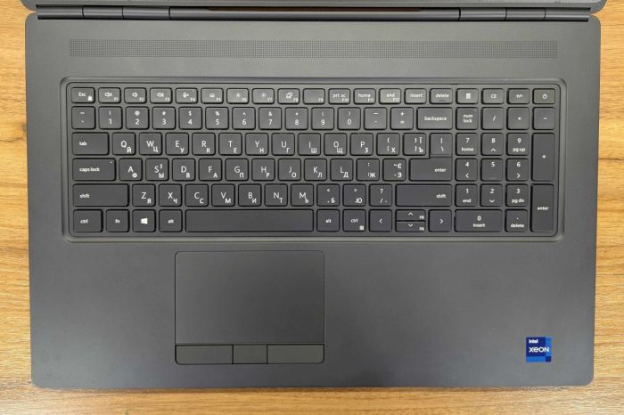 Мобільна робоча станція Dell Precision 7760 / 17,3" (3840x2160) IPS / Intel Xeon W-11855M (6 (12) ядер по 3,2 - 4,9 ГГц) / 32 ГБ DDR4 / 1000 ГБ SSD / nVidia RTX A4000, 8 ГБ GDDR6, 256-біт / WebCam / HDMI / Windows 10 б/в - изображение 3