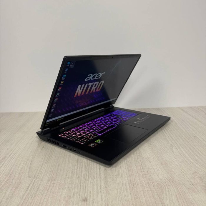 Ігровий ноутбук Acer Nitro 17 AN17-42 / 17,3" (1920x1200) IPS / AMD Ryzen 7 8845HS (8 (16) ядер по 3,8 - 5,1 ГГц) / 16 ГБ DDR5 / 512 ГБ SSD / nVidia GeForce RTX 4060, 8 ГБ GDDR6, 128-bit / WebCam б/в - изображение 6