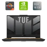 Ігровий ноутбук Asus TUF Gaming A15 FA507XU / 15.6" (1920x1080) IPS / AMD Ryzen 9 7940HS (8 (16) ядер по 4.0 - 5.2 GHz) / 16 GB DDR5 / 480 GB SSD / nVidia GeForce RTX 4050, 6 GB GDDR6, 96-bit / WebCam / Windows 11 б/в