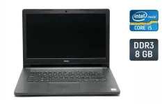 Ноутбук Dell Latitude 3470 / 14" (1920x1080) IPS / Intel Core i5-6200U (2 (4) ядра по 2.3 - 2.8 GHz) / 8 GB DDR3 / 256 GB SSD / Intel HD Graphics 520 / WebCam / Windows 10 б/в