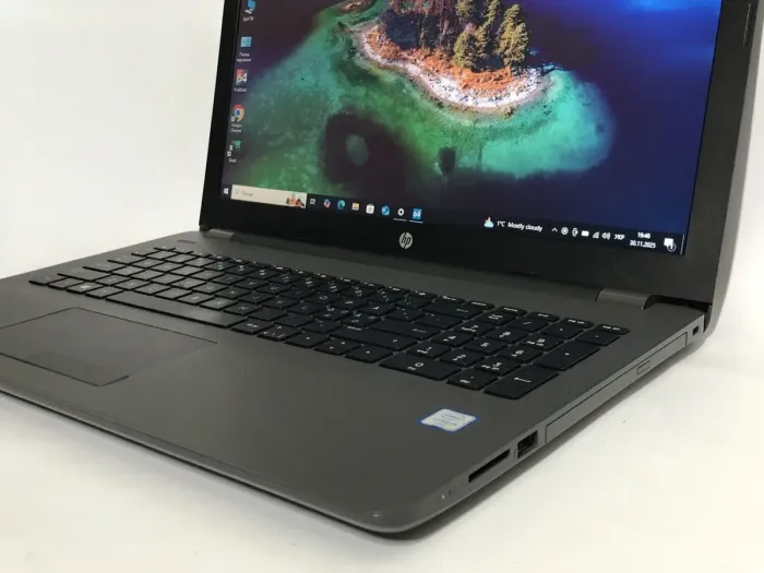 Ноутбук HP 250 G6 / 15.6" (1366x768) TN / Intel Core i3-7020U (2 (4) ядра по 2.3 GHz) / 8 GB DDR4 / 128 GB SSD / Intel HD Graphics 620 / WebCam / DVD-ROM / Win 10 Pro б/в - зображення 9