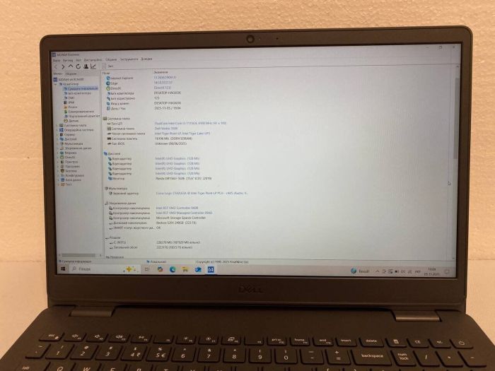 Ноутбук Б-клас Dell Vostro 3500 / 15.6" (1920x1080) IPS / Intel Core i3-1115G4 (2 (4) ядра по 3.0 - 4.1 GHz) / 16 GB DDR4 / 240 GB SSD / Intel UHD Graphics / WebCam / HDMI б/в - зображення 7