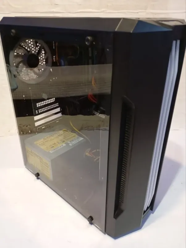 ПК Б-клас Visper Tower / Intel Core i5-3570 (4 ядра по 3.4 - 3.8 GHz) / 8 GB DDR3 / 256 GB SSD + 500 GB HDD / nVidia GeForce GT 210, 512 MB DDR3, 64-bit / 500W + Гарнитура TWS Bluetooth Bakey G11 б/в - зображення 4