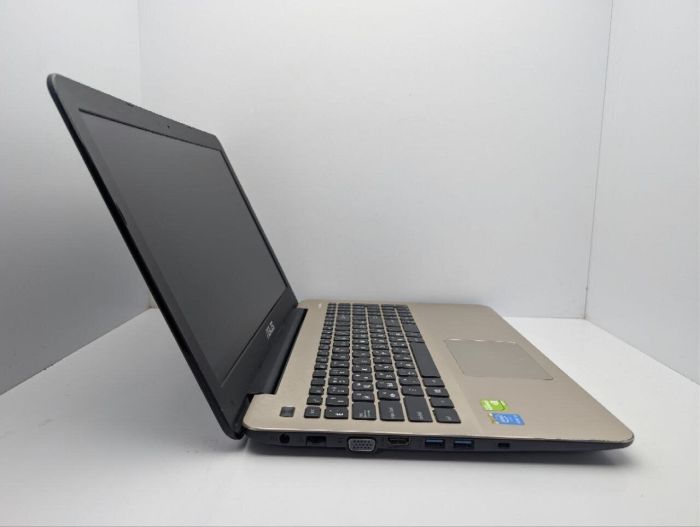 Ноутбук Asus A555L / 15.6" (1600x900) TN / Intel Core i3-4010U (2 (4) ядра по 1.7 GHz) / 8 GB DDR3 / 120 GB SSD / nVidia GeForce 820M, 2 GB GDDR3, 64-bit / WebCam / DVD-ROM б/в - изображение 4