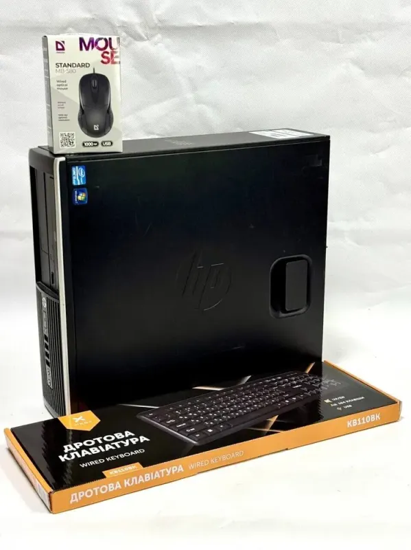 Комп'ютер HP Compaq Elite 8300 SFF / Intel Core i5-3470 (4 ядра по 3.2 - 3.6 GHz) / 8 GB DDR3 / 120 GB SSD / nVidia NVS 310, 512 MB GDDR3, 64-bit б/в - зображення 5