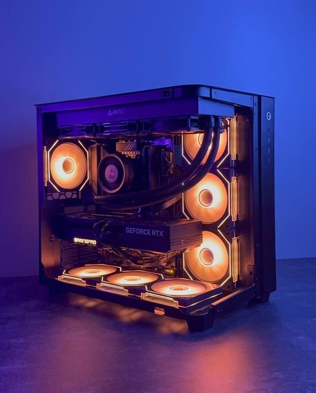 Ігровий ПК Tower / AMD Ryzen 7 7700 (8 (16) ядер по 3,8 - 5,3 ГГц) / 32 ГБ DDR5 / 1000 ГБ SSD / nVidia GeForce RTX 5070 Ti, 16 ГБ GDDR7, 256-біт / 800 Вт б/в - зображення 5