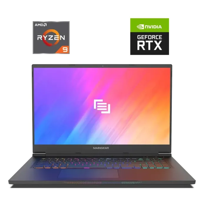 Ігровий ультрабук MainGear Vector Pro MG-VCP17A-3080 / 17,3" (1920x1080) IPS / AMD Ryzen 9 5900HX (8 (16) ядер по 3,3 - 4,6 ГГц) / 32 ГБ DDR4 / 1000 ГБ SSD NVMe / nVidia GeForce RTX 3080, 16 ГБ GDDR6, 256-біт / WebCam б/в - зображення 1
