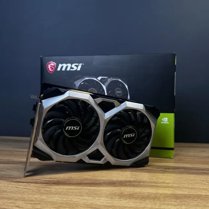 Дискретна відеокарта nVidia GeForce GTX 1660 Super, 6 GB GDDR6, 192-bit / 3x DisplayPort, 1x HDMI б/в - зображення 2