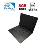 Ноутбук Lenovo IdeaPad 320-14 / 14" (1366x768) TN / Intel Pentium N4200 (4 ядра по 1.1 - 2.5 GHz) / 8 GB DDR3 / 500 GB HDD / AMD Radeon 530, 2 GB GDDR5, 64-bit / WebCam / WebCam / HDMI б/в