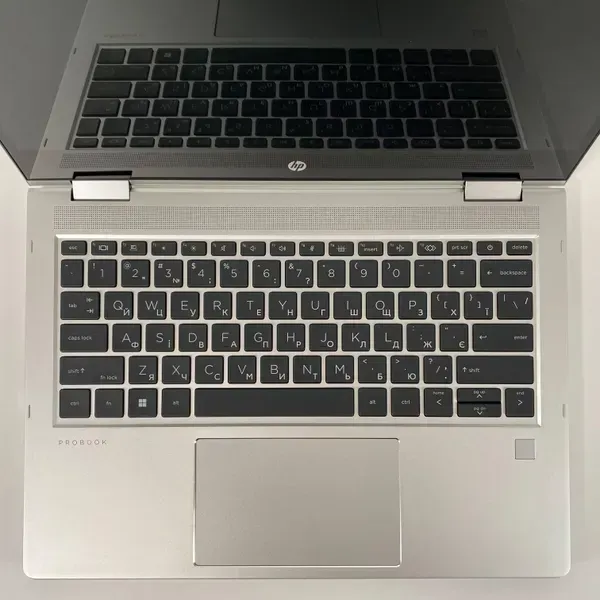 Ноутбук-трансформер HP ProBook 435 G8 x360 / 13.3" (1920x1080) IPS Touch / AMD Ryzen 7 Pro 5850U (8 (16) ядер по 1.9 - 4.4 GHz) / 16 GB DDR4 / 256 GB SSD / AMD Radeon Vega 8 / WebCam / TouchID б/в - зображення 3
