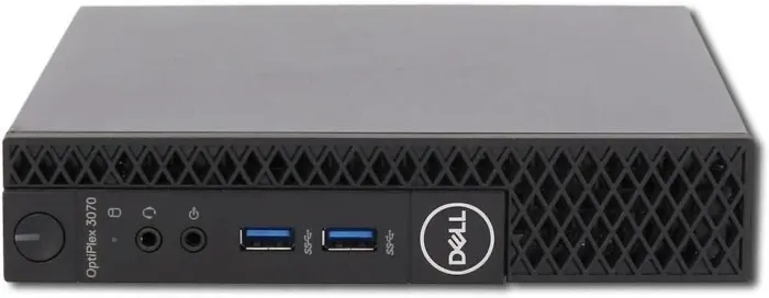 Неттоп Dell OptiPlex 3070 Micro USFF / Intel Core i5-9500T (6 ядер по 2.2 - 3.7 GHz) / 8 GB DDR4 / 256 GB SSD / Intel UHD Graphics 630 / 35W б/в - зображення 2