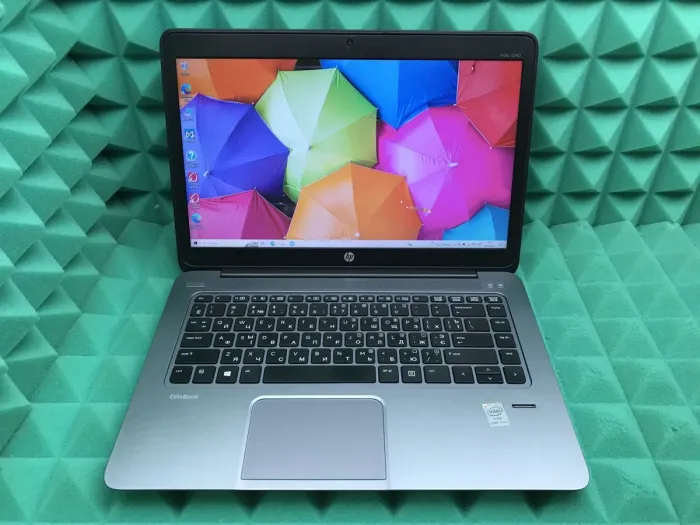 Ультрабук HP EliteBook Folio 1040 G1 / 14" TN / Core i7-4600U (2(4) ядра по 2.1-3.3 GHz) / 4GB DDR3 / 256GB SSD / HD Graphics 4400 / WebCam / DisplayPort б/в - зображення 2