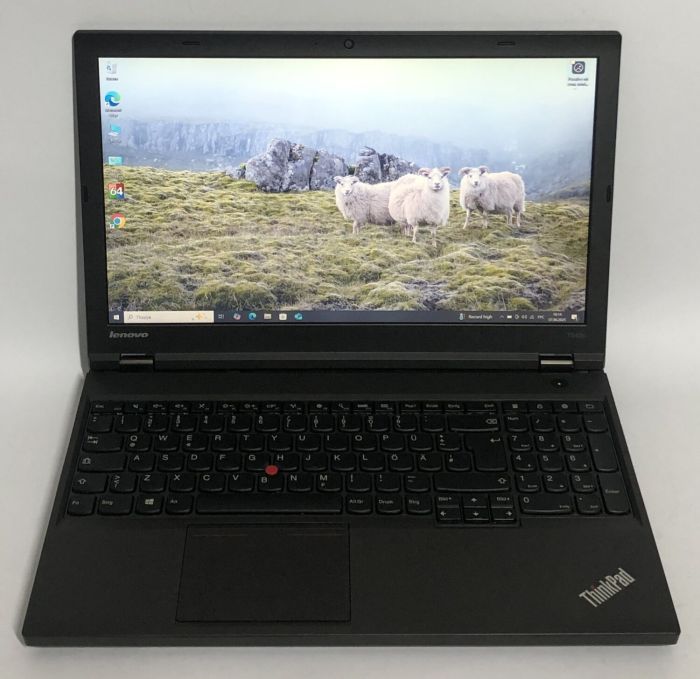 Ноутбук Б-клас Lenovo ThinkPad T540p / 15.6" (1920x1080) TN / Intel Core i7-4600M (2 (4) ядра по 2.9 - 3.6 GHz) / 8 GB DDR3 / 256 GB SSD / nVidia GeForce GT 730M, 1 GB DDR3, 64-bit / WebCam / DVD-ROM / Win 10 Pro б/в - зображення 2