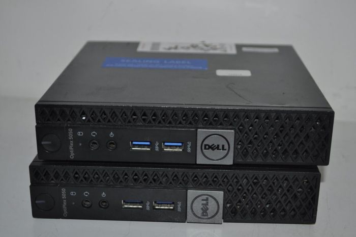 Неттоп Dell OptiPlex 5050 USFF / Intel Core i5-6500T (4 ядра по 2,5 - 3,1 ГГц) / 8 ГБ DDR4 / 128 ГБ SSD / Intel HD Graphics 530 / Wi-Fi / Windows 11 Pro / Блок живлення б/в - зображення 4