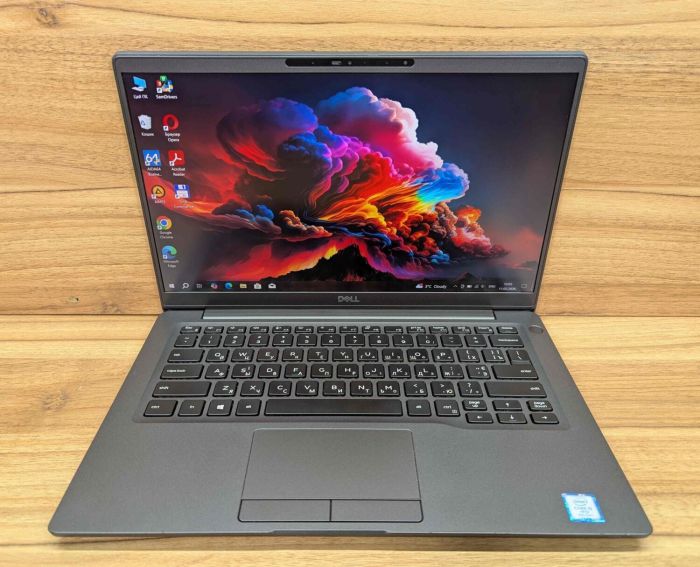 Ультрабук Dell Latitude 7400 / 14" (1920x1080) IPS / Intel Core i5-8365U (4 (8) ядра по 1.6 - 4.1 GHz) / 8 GB DDR4 / 256 GB SSD / Intel UHD Graphics / WebCam / Windows 10 б/в - зображення 2