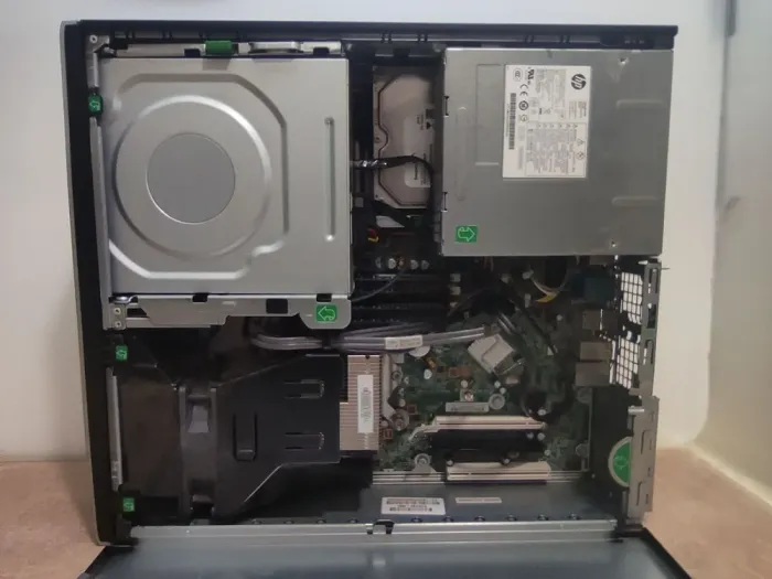 ПК HP Compaq 8200 Elite SFF / Intel Core i5-2400 (4 ядра по 3.1 - 3.4 GHz) / 8 GB DDR3 / 60 GB SSD + 500 GB HDD / Intel HD Graphics 2000 / DVD-RW б/в - зображення 4