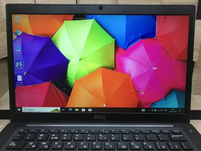 Ноутбук Б-клас Dell Latitude 7480 / 14" (1920x1080) IPS / Intel Core i7-7600U (2 (4) ядра по 2.8 - 3.9 GHz) / 8 GB DDR4 / 240 GB SSD M.2 / Intel HD Graphics 620 / WebCam б/в - зображення 3