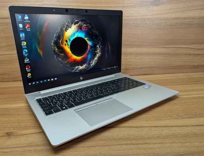 Ультрабук HP EliteBook 850 G5 / 15.6" (1920x1080) IPS / Intel Core i7-7600U (2 (4) ядра по 2.8 - 3.9 GHz) / 16 GB DDR4 / 480 GB SSD / Intel HD Graphics 620 / WebCam / Fingerprint / Windows 10 б/в - зображення 4