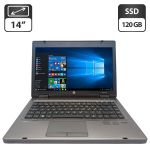 Ноутбук HP ProBook 6460b / 14" (1366x768) TN / Intel Core i3-2310M (2 (4) ядра по 2.1 GHz) / 8 GB DDR3 / 120 GB SSD / Intel HD Graphics 3000 / WebCam / DVD-ROM б/в