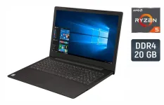 Ноутбук Lenovo IdeaPad V330 / 14" (1920x1080) IPS / AMD Ryzen 5-2500U (4 (8) ядра по 2.0 - 3.6 GHz) / 20 GB DDR4 / 256 GB SSD / AMD Radeon Vega 8 Graphics / WebCam / TouchID б/в