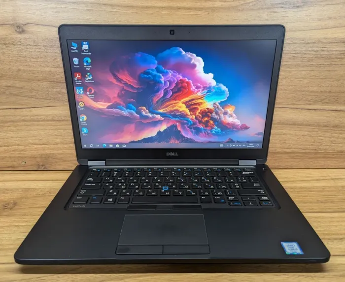 Ультрабук Dell Latitude 5480 / 14" (1366x768) TN / Intel Core i5-7200U (2 (4) ядра по 2.5 - 3.1 GHz) / 8 GB DDR4 / 240 GB SSD / Intel HD Graphics 620 / WebCam / HDMI / Windows 10 б/в - зображення 2