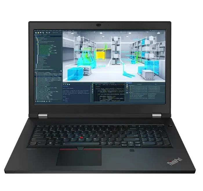 Мобільна робоча станція Lenovo ThinkPad P17 Gen 1 / 17,3" (1920x1080) IPS / Intel Core i7-10750H (6 (12) ядер по 2,6 - 5,0 ГГц) / 16 ГБ DDR4 / 960 ГБ SSD / nVidia Quadro RTX 3000, 6 ГБ GDDR6, 192-біт / WebCam б/в - зображення 2