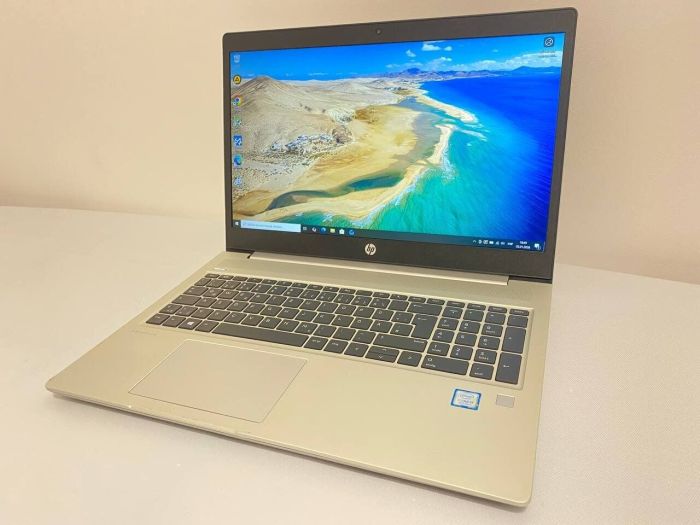 Ноутбук Б-клас HP ProBook 450 G6 / 15.6" (1920x1080) IPS / Intel Core i5-8265U (4 (8) ядра по 1.6 - 3.9 GHz) / 16 GB DDR4 / 256 GB SSD / nVidia GeForce MX130, 2 GB GDDR5, 64-bit / WebCam б/в - зображення 3
