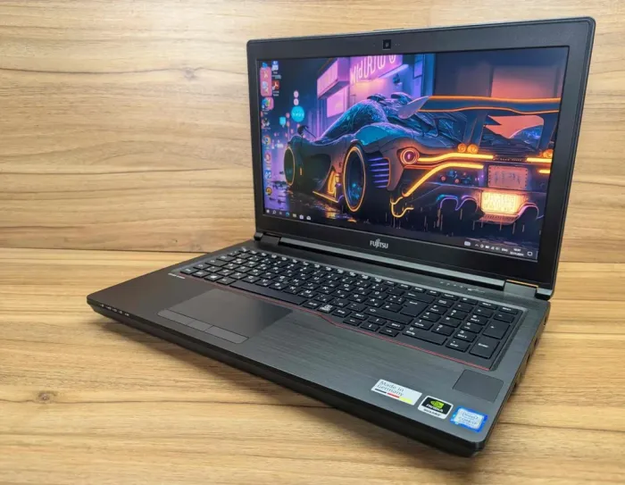 Мобільна робоча станція Б-клас Fujitsu Celsius H780 / 15.6" (1920x1080) IPS / Intel Core i7-8750H (6 (12) ядер по 2.2 - 4.1 GHz) / 32 GB DDR4 / 512 GB SSD / nVidia Quadro P600, 4 GB GDDR5, 128-bit / WebCam / 4G / TouchID / Windows 10 б/в - зображення 6