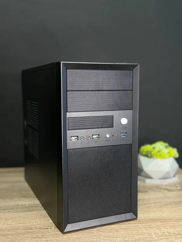 Ігровий ПК Monos Pro Gaming Tower / Intel Core i5-8400 (6 ядер по 2.8 - 4.0 GHz) / 16 GB DDR4 / 512 GB SSD / nVidia GeForce GTX 1050 Ti, 4 GB GDDR5, 128-bit / Win 10 б/в - зображення 2