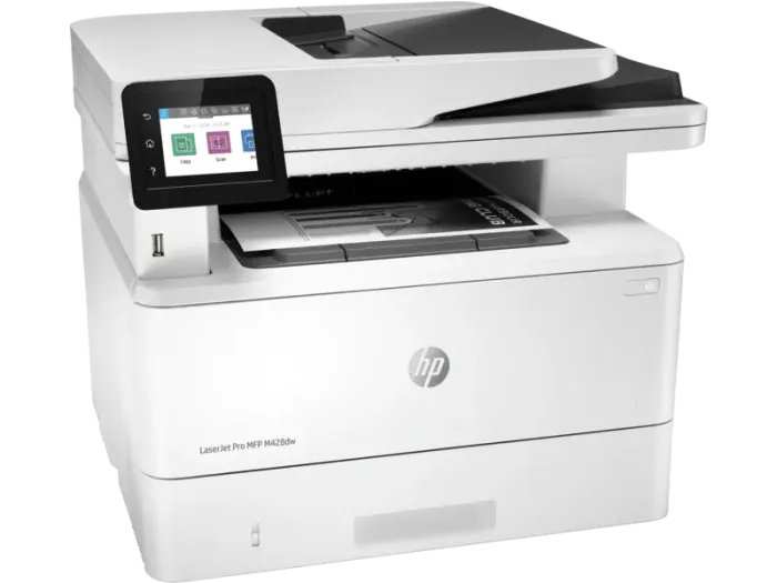 БФП HP LaserJet Pro M428dw / Лазерний монохромний друк / 1200x1200 dpi / A4 / 38 стор/хв / USB 2.0, Ethernet / Дуплекс / WiFi б/в - зображення 1