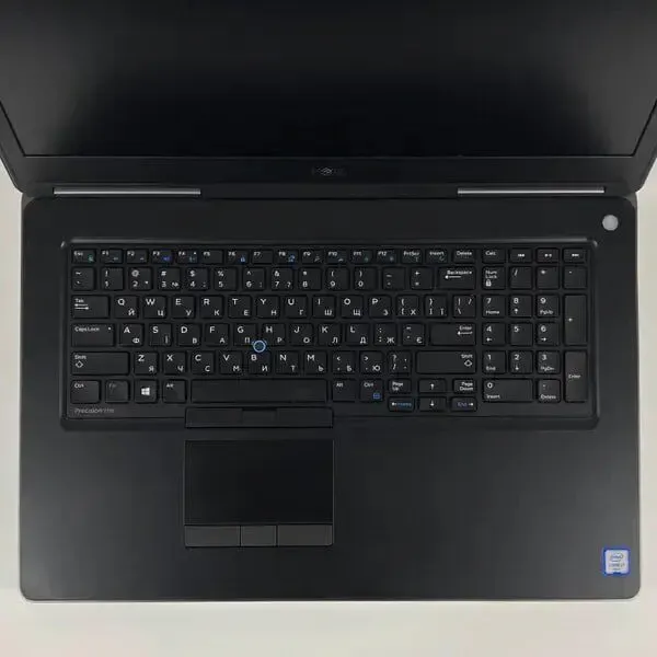 Мобільна робоча станція Б-клас Dell Precision 7720 / 17.3" (1920x1080) IPS / Intel Core i7-6820HQ (4 (8) ядра по 2.7 - 3.6 GHz) / 16 GB DDR4 / 128 GB SSD + 1000 GB HDD / nVidia Quadro M1200, 4 GB GDDR5, 256-bit / WebCam / HDMI б/в - зображення 3