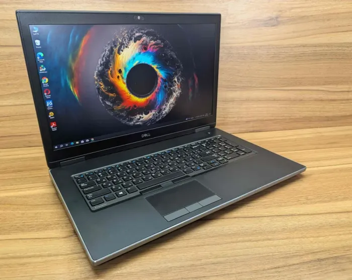 Мобільна робоча станція Dell Precision 7740 / 17.3" (1920x1080) IPS / Intel Core i7-9750H (6 (12) ядер по 2.6 - 4.5 GHz) / 64 GB DDR4 / 1000 GB SSD / nVidia Quadro RTX 4000, 8 GB GDDR6, 256-bit / WebCam / HDMI / Windows 10 б/в - зображення 4