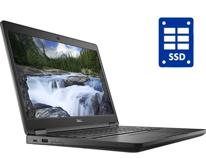 Ноутбук Dell Latitude 5580 / 15.6" TN / Core i3-7100U (2(4) ядра по 2.4GHz) / 8GB DDR4 / 128GB SSD / HD Graphics 620 / WebCam / Win 10 Home б/в - зображення 1