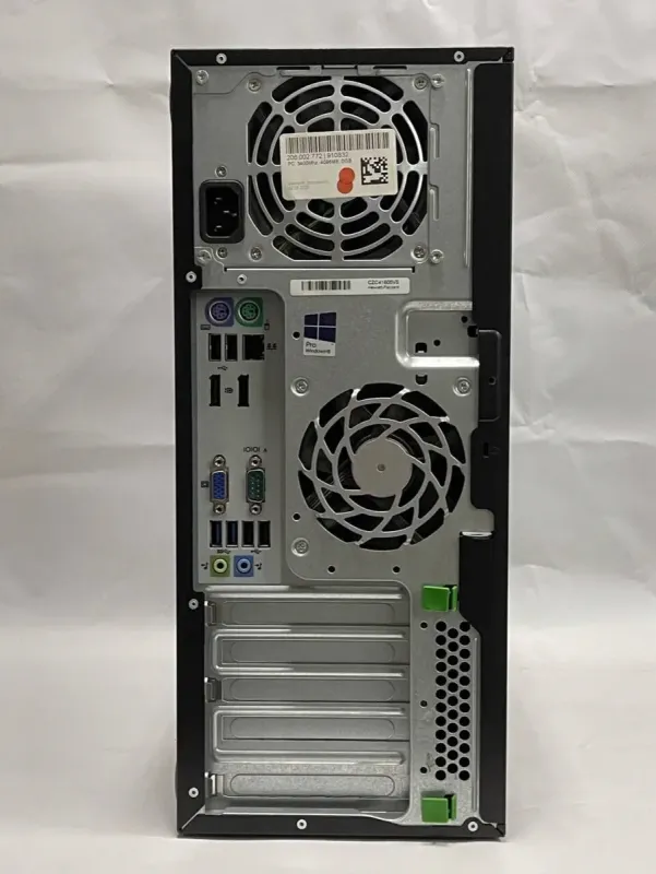 Комплект ПК: комп'ютер HP EliteDesk 800 G1 Tower / Intel Core i3-4130 (2 (4) ядра по 3.4 GHz) / 8 GB DDR3 / 500 GB HDD / Intel HD Graphics 4400 / DVD-ROM + Монітор Samsung SyncMaster E1920 / 19" (1366x768) TN / VGA б/в - зображення 9