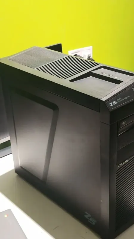 Ігровий ПК Zalman Z5 Tower / Intel Core i5-9400 (6 ядер по 2.9 - 4.1 GHz) / 16 GB DDR4 / 120 GB SSD NEW + 500 GB HDD / AMD Radeon 6500XT, 4 GB GDDR5, 128-bit / HDMI б/в - зображення 4