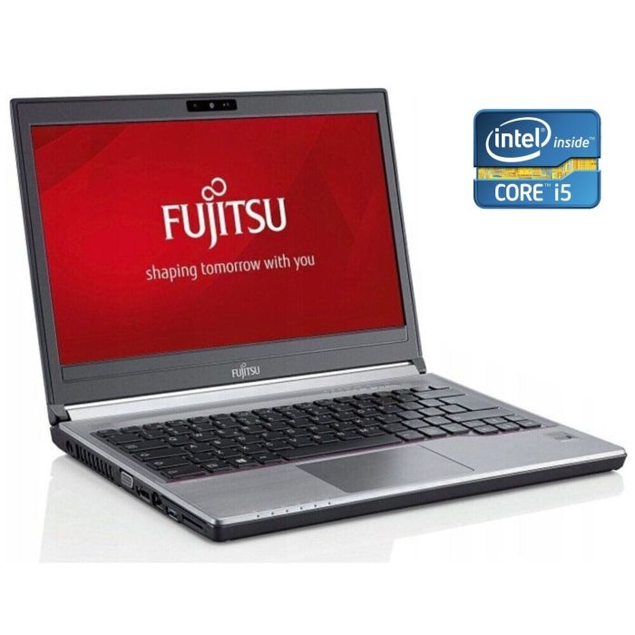 Ноутбук Fujitsu LifeBook E756 / 15.6" (1366x768) TN / Intel Core i5-6200U (2 (4) ядра по 2.3 - 2.8 GHz) / 8 GB DDR4 / 240 GB SSD / Intel HD Graphics 520 / WebCam / Win 10 Pro б/в - изображение 1