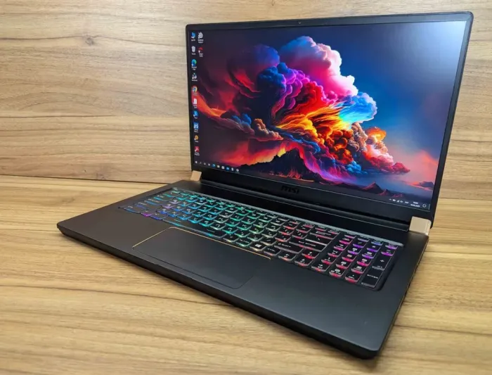 Ігровий ноутбук Б-клас MSI MS-17G1 / 17.3" (1920x1080) IPS / Intel Core i7-9750H (6 (12) ядер по 2.6 - 4.5 GHz) / 16 GB DDR4 / 512 GB SSD / nVidia GeForce RTX 2070, 8 GB GDDR6, 256-bit / WebCam / Windows 10 б/в - зображення 6