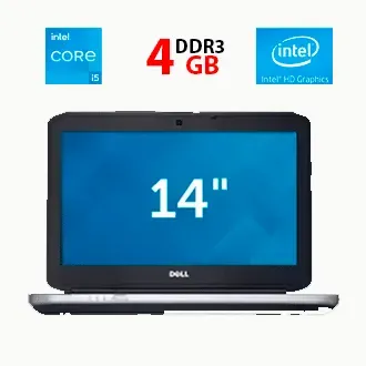 Ноутбук Dell Latitude E5430 / 14" (1366x768) TN / Intel Core i5-3210M (2 (4) ядра по 2.5 - 3.1 GHz) / 4 GB DDR3 / 240 GB SSD / Intel HD Graphics 4000 / WebCam б/в - зображення 1