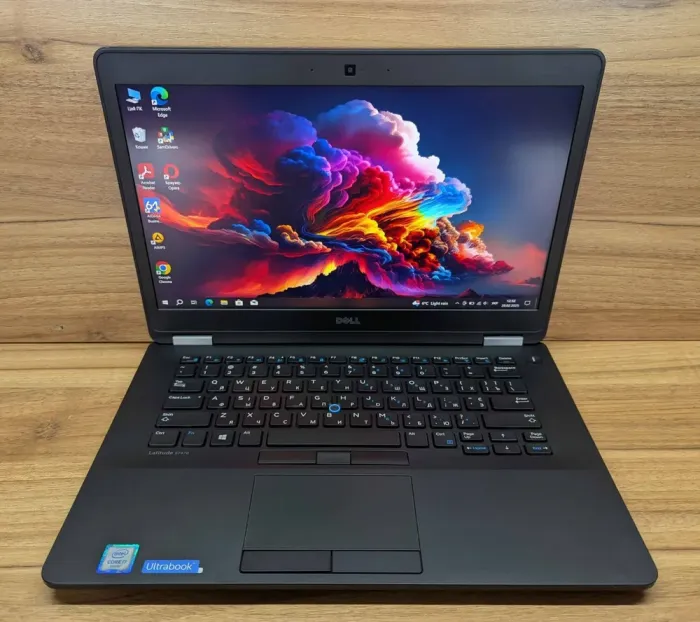 Ультрабук Dell Latitude E7470 / 14" (1920x1080) IPS / Intel Core i7-6600U (2 (4) ядра по 2.6 - 3.4 GHz) / 8 GB DDR4 / 256 GB SSD / Intel HD Graphics 520 / WebCam / HDMI / Windows 10 б/в - зображення 2