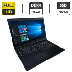 Ноутбук Dell Latitude 5580 / 15.6" (1920x1080) TN / Intel Core i5-6300U (2 (4) ядра по 2.4 - 3.0 GHz) / 16 GB DDR4 / 480 GB SSD / Intel HD Graphics 520 / WebCam б/в