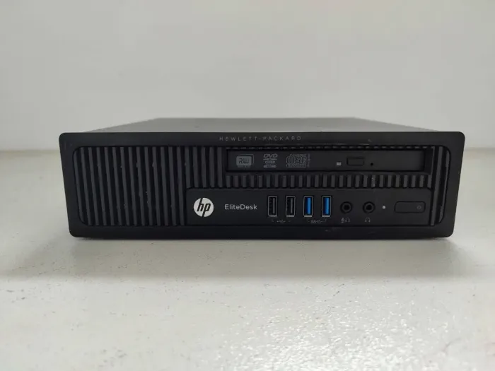 Неттоп HP EliteDesk 800 G1 USDT / Intel Core i5-4690S (4 ядра по 3.2 - 3.9 GHz) / 8 GB DDR3 / 240 GB SSD / Intel HD Graphics 4600 / DVD-ROM / VGA б/в - зображення 2