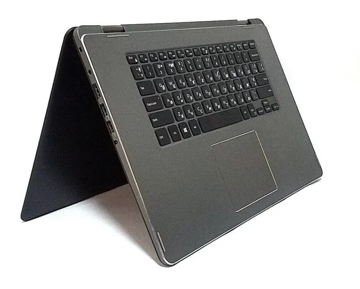 Ультрабук-трансформер Dell Inspiron 15-7568 / 15.6" (1920x1080) IPS / Intel Core i5-6200U (2 (4) ядра по 2.3 - 2.8 GHz) / 8 GB DDR3 / 480 GB SSD / Intel HD Graphics 520 / WebCam / Windows 10 Lic б/в - зображення 6